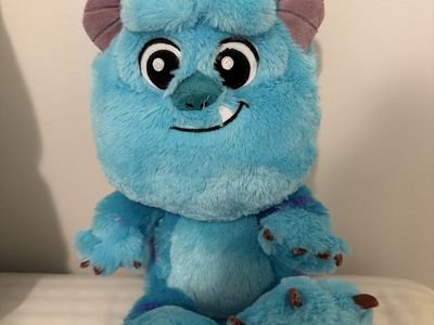 Disney Pixar Monsters Inc James P Sullivan Sulley Blue Monster Stuffed Animal Plush