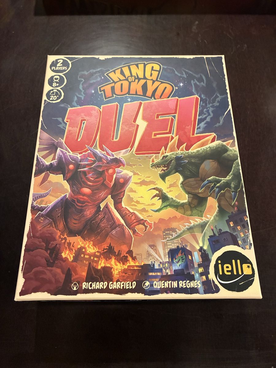 King of Tokyo: Duel Board Game by Iello - Complete 2-Player Dice Clash