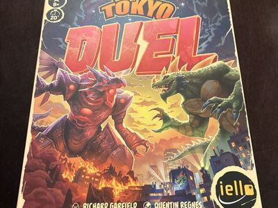 King of Tokyo: Duel Board Game by Iello - Complete 2-Player Dice Clash