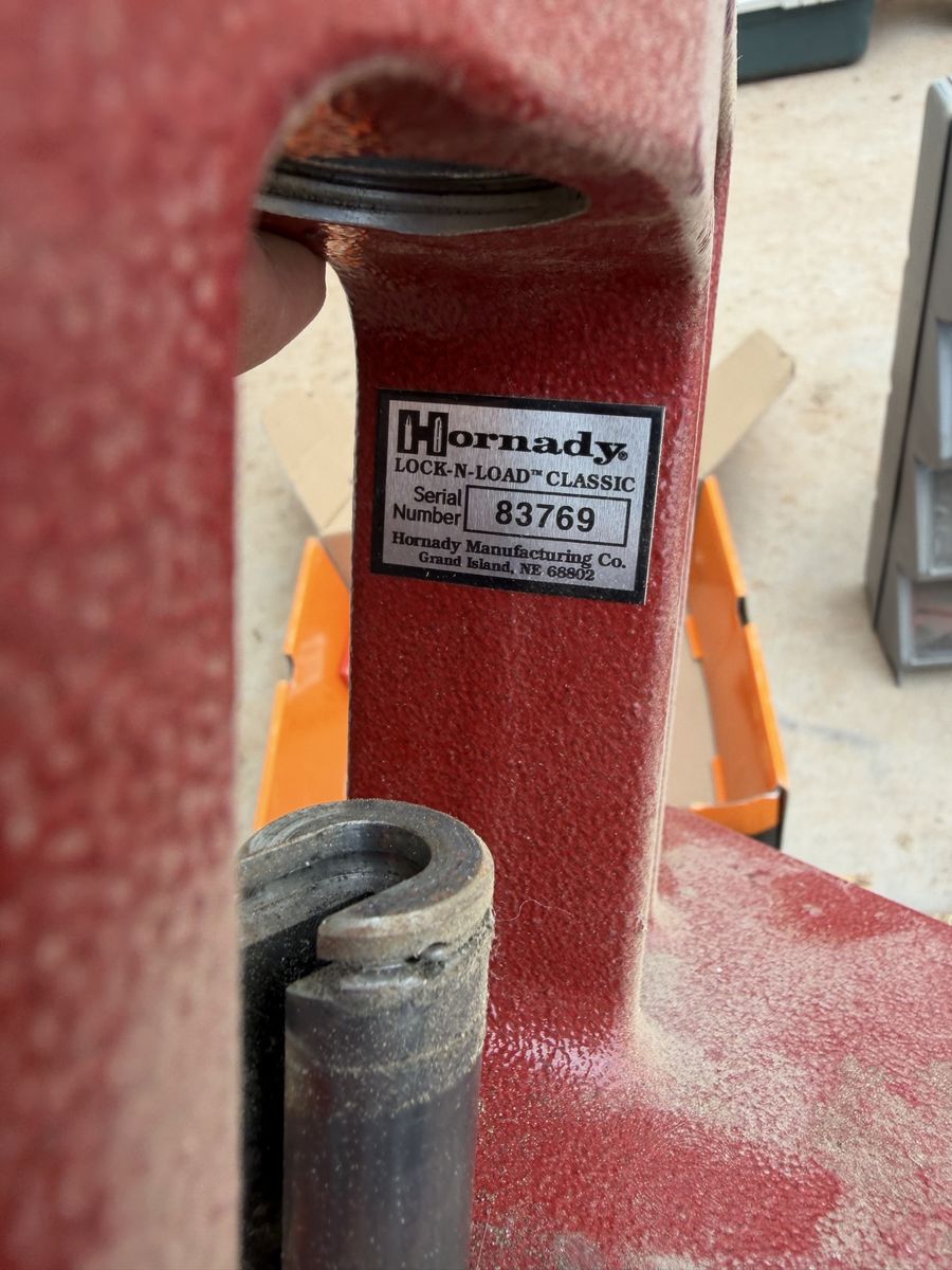 Hornady reloading equipment 