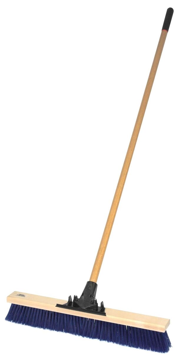 Weiler 44606 Pro-Flex 24" Block Size, Stiff Blue Polypropylene Fill, Sweep