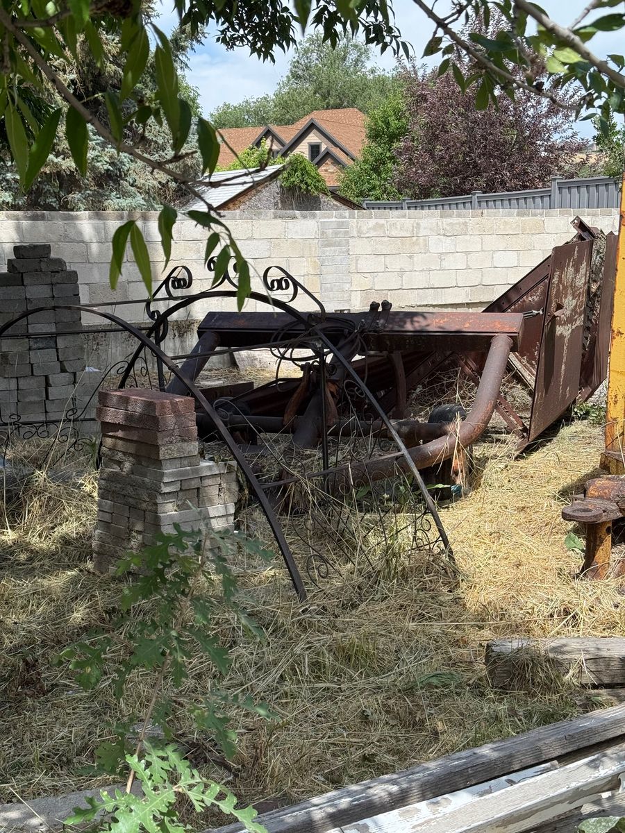 Wrought Iron Metal Archway