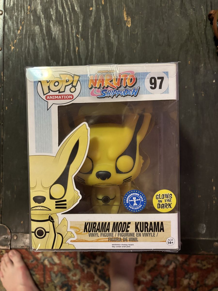 Funko Pop! Animation Naruto Shippuden Kurama Mode Kurama #97 Glow-in-the-Dark Vinyl Figure