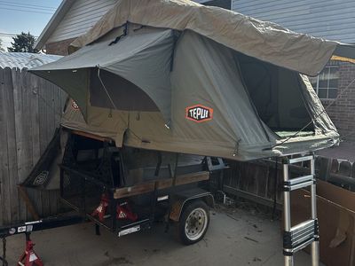 Rooftop tent/Camping trailer for sale.