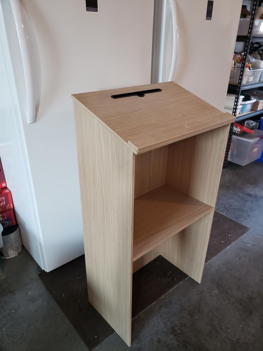 Wood Podium $40 OBO