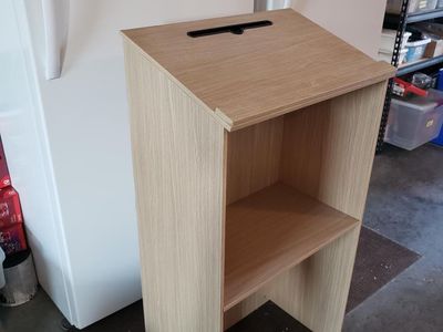 Wood Podium $40 OBO