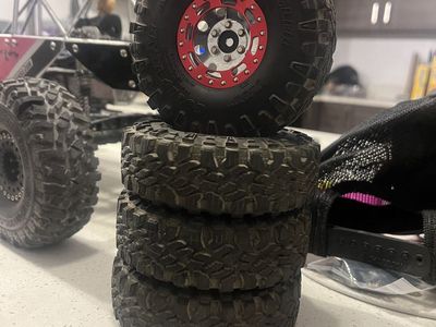 1.77 RC4WD beadlocks on Goodyear wranglers