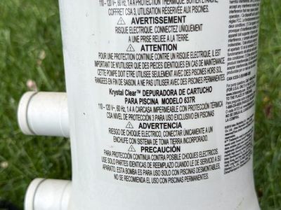 15 ' X 48" Intex Metal Frame Pool - Salt Water