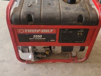 Troy-Bilt 5550 Watt Generator with Briggs & Stratton 10 HP OHV Engine