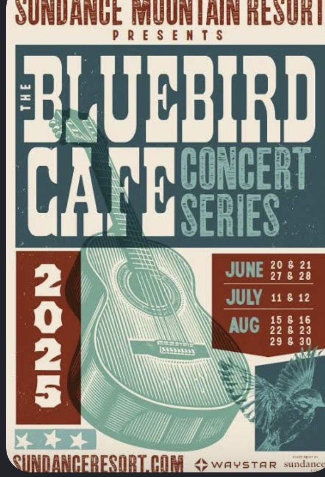 2 Bluebird Concert Series Tickets - Reserved Bench Seats (Section 1, Row Q, Seats 4 & 5) 7/18