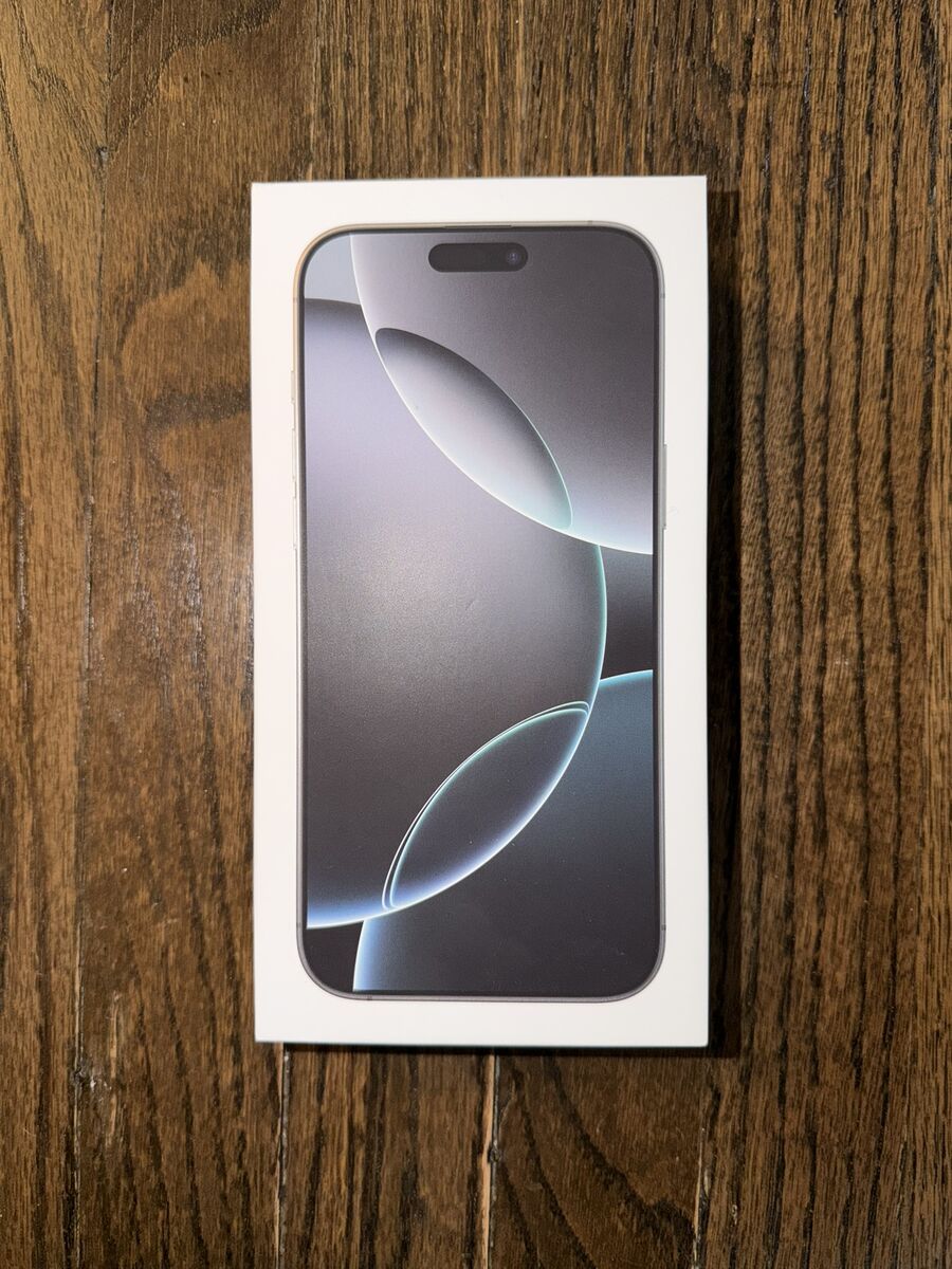 iPhone 16 Pro Max 256GB White Titanium - Unlocked - NEW IN BOX