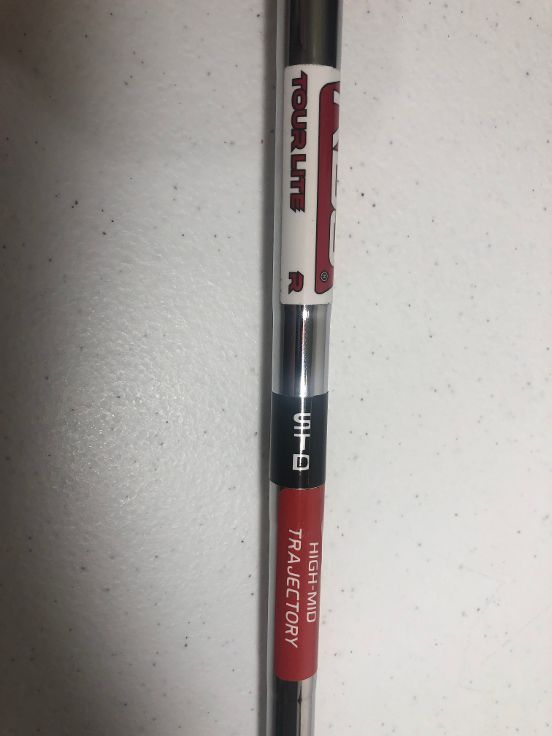 KBS Tour Lite Golf Iron Shaft STD High-Mid Trajectory 35-inches w/Lamkin Grips - New 