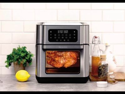 Sur la table Power Air Fryer 13qt- Stainless Steel, Digital Display