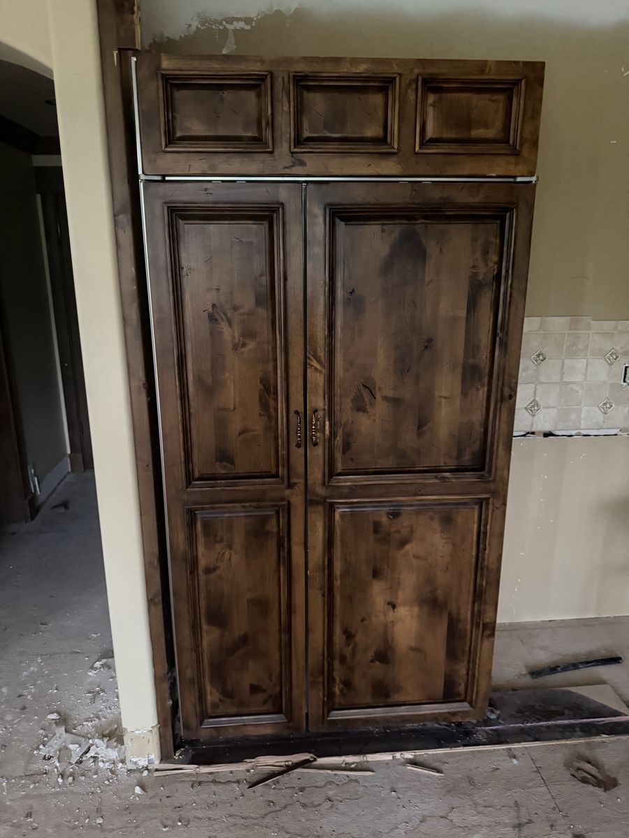Sub-Zero BI-36U Built-In Paneled Refrigerator/Freezer - Good Condition