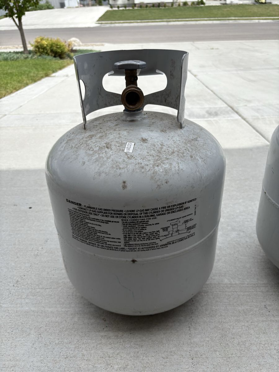 Used Propane Tank - LP-Gas Cylinder for Outdoor Use - Good Condition