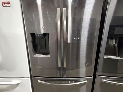 GREAT SAMSUNG BLACK STAINLESS FRENCH DOOR FRIDGE