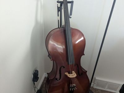 Klaus Mueller Prelude Cello with Soft Case & Stand – Great Student Instrument