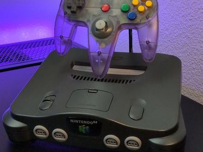 Nintendo 64 - Atomic Purple Controller - Cables Included