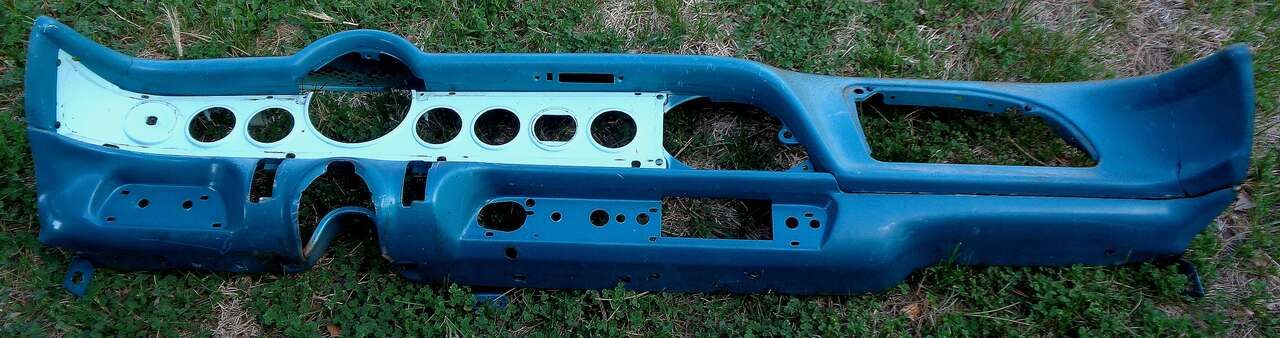 vintage  1955 dodge royal stock dash shell