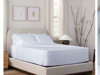 Mist Blue King sheet set by Purple mattress
