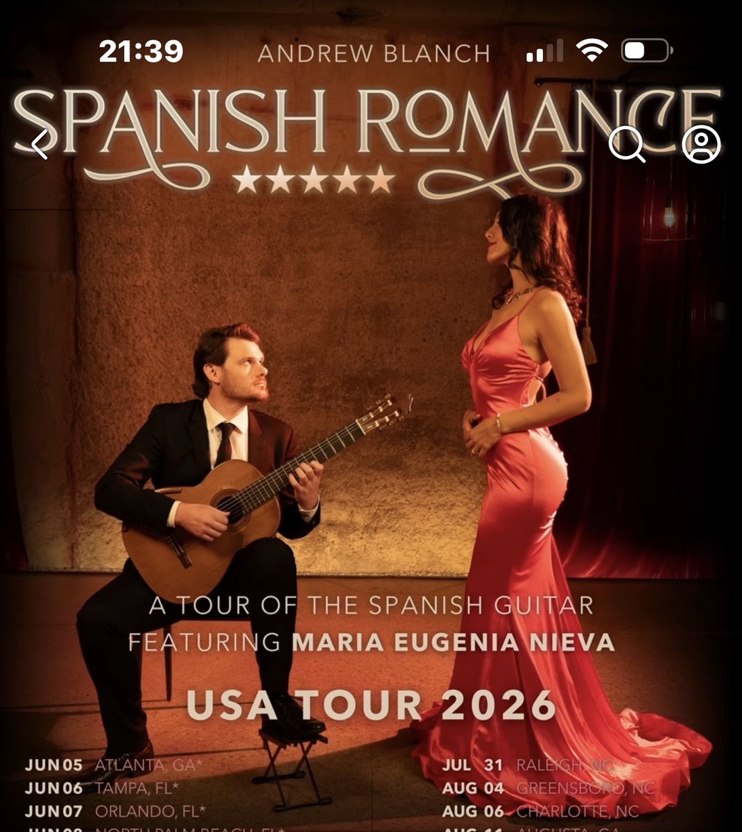 Andrew Blanch Spanish romance June 19