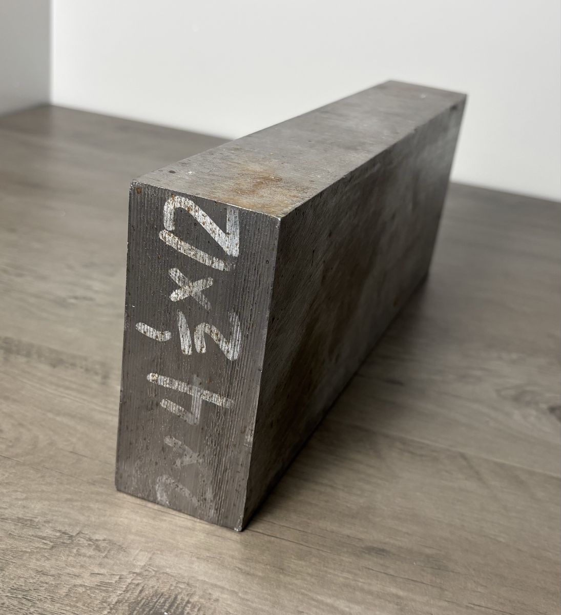 1080 Tool Steel block 2x4.5x12