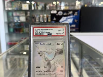 Pokemon TCG Reshiram ex 173/086 Sv: White Flare Holo PSA 10 Black White Rare