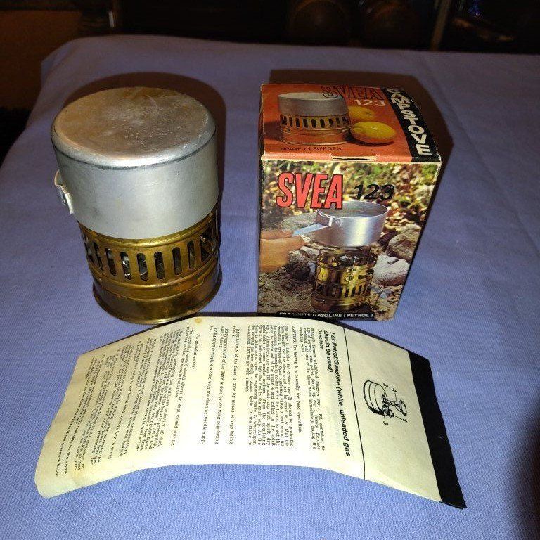 Vintage SVEA 123 Backpacking Camp Stove - Collecto