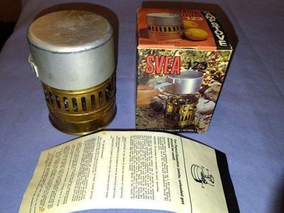 Vintage SVEA 123 Backpacking Camp Stove - Collecto
