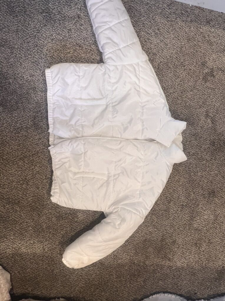 White Puffer Coat