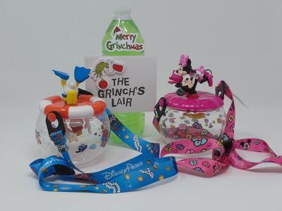 Disney Parks Exclusive Toontown Sipper Cups