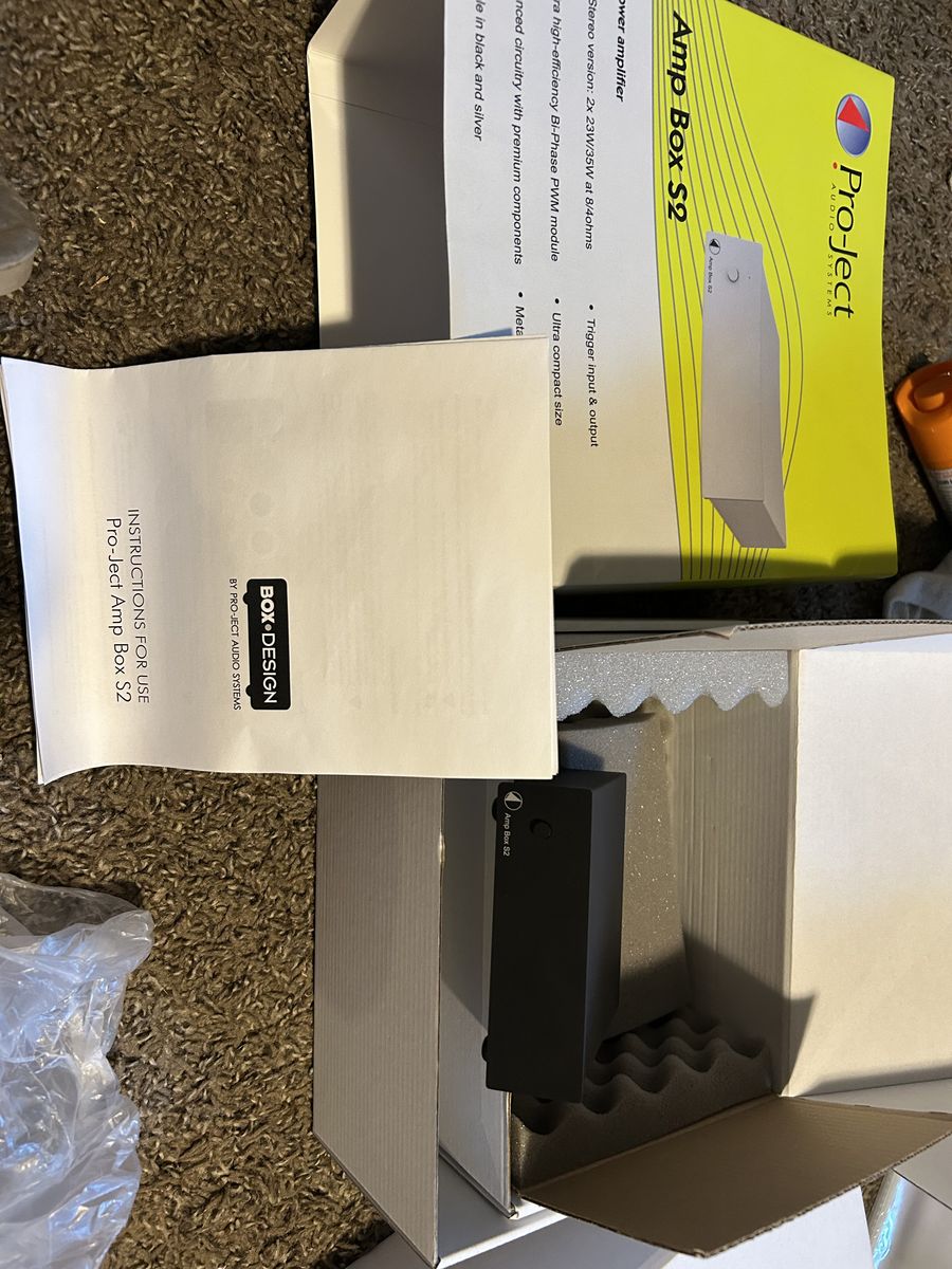 Pro-Ject Amp Box S2    HOME STEREO AMPLIFIER
