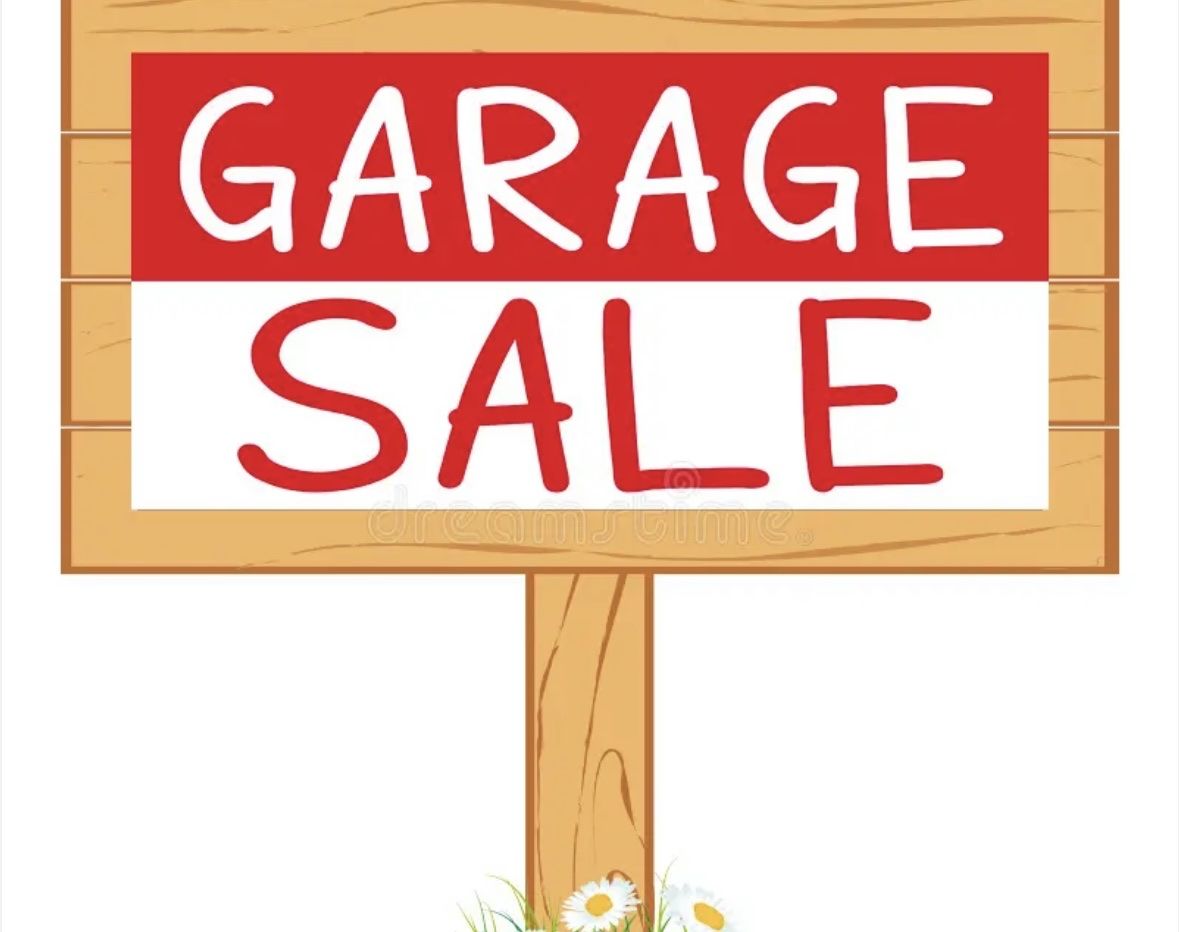 Garage Sale Announcement