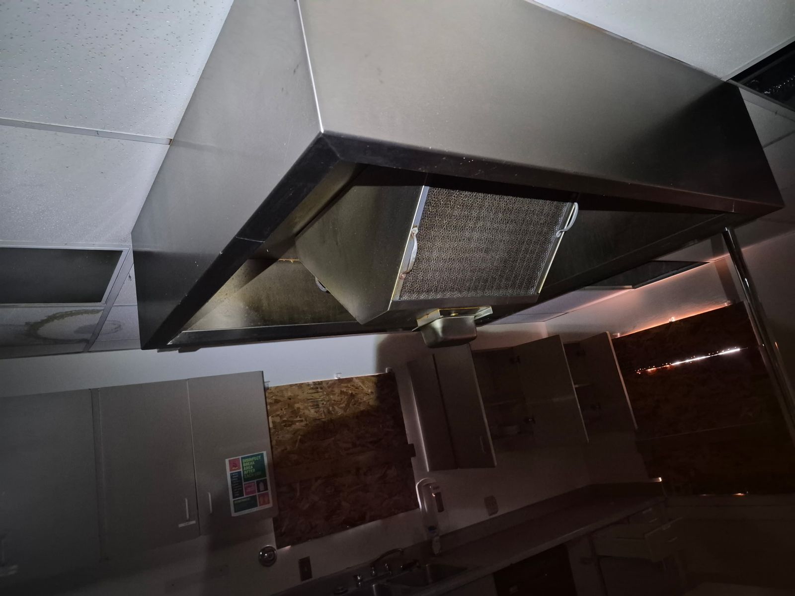 Commercial Restaurant exhaust hood