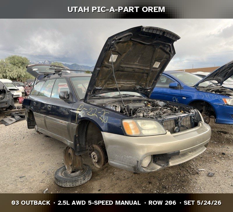 2003 Subaru Outback Parts - UTPAP Orem
