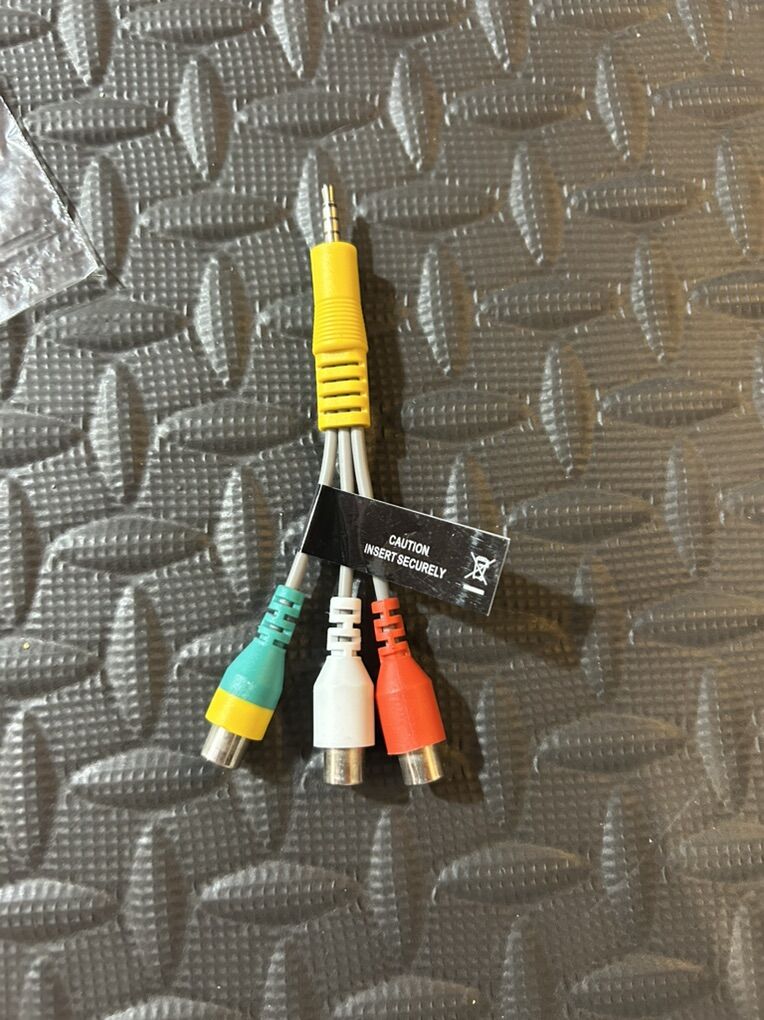 New AV Cable Adapter Audio Video