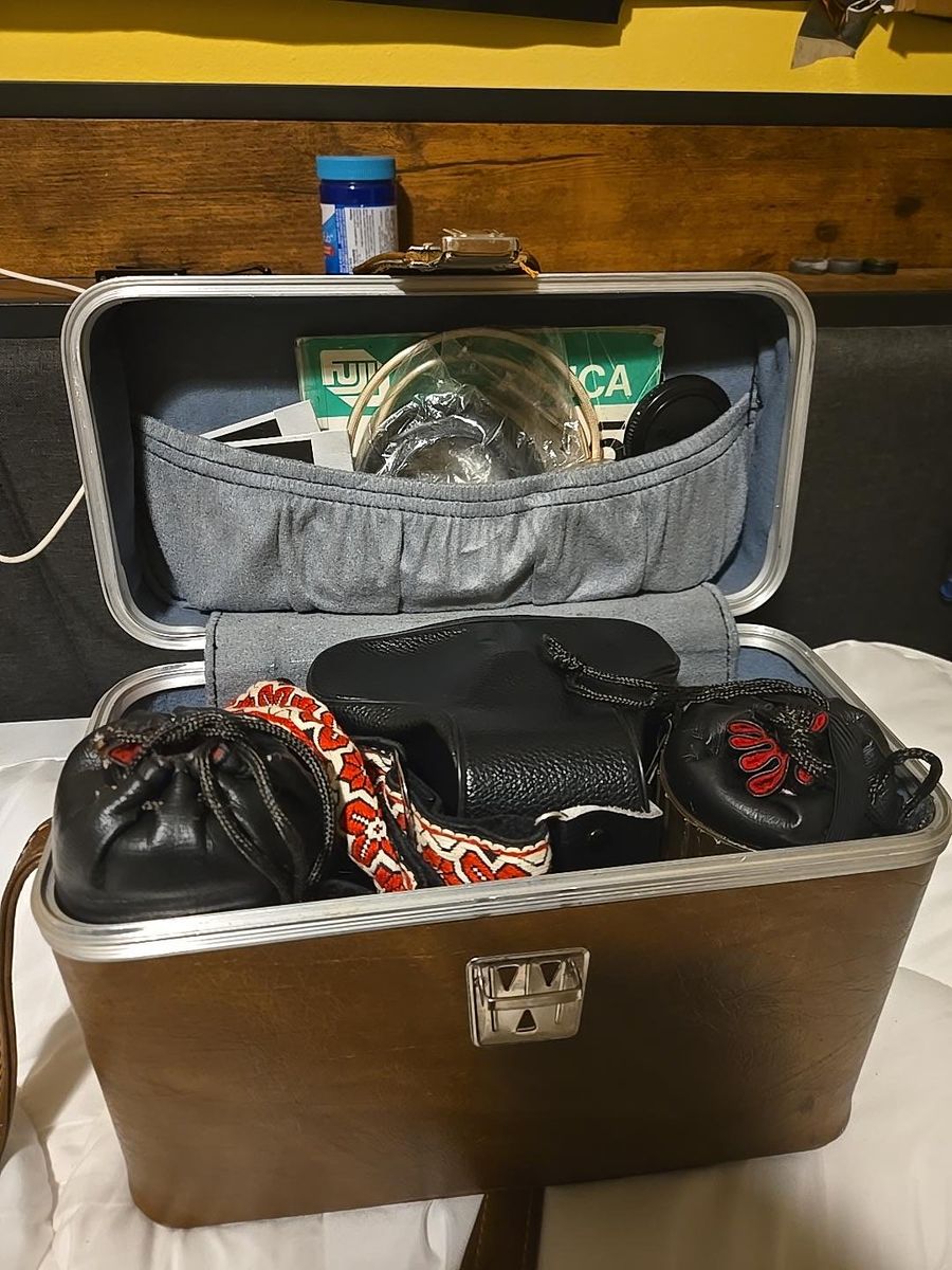 Vintage Fujica 35mm Film Photography Kit — Working Camera + Multiple Lenses + Original Accessories
