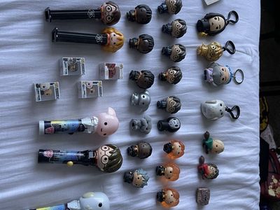 Harry Potter Mystery Figures, Pez Dispensers, Keychains & Mini Funko Lot