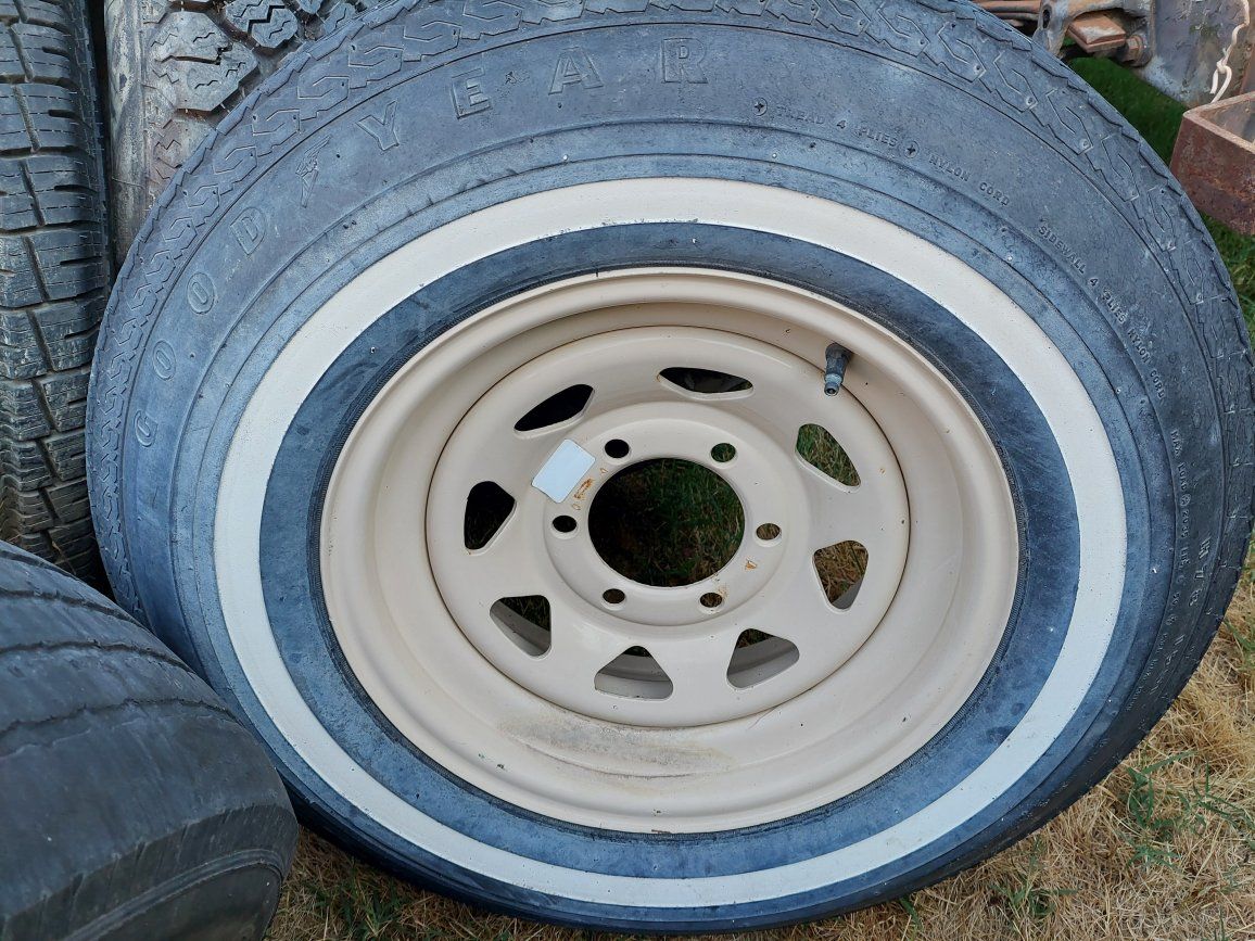 6 lug trailer wheel h78-15st