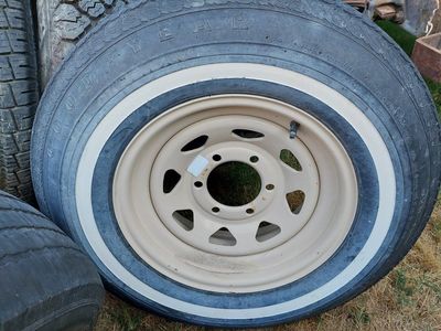 6 lug trailer wheel h78-15st