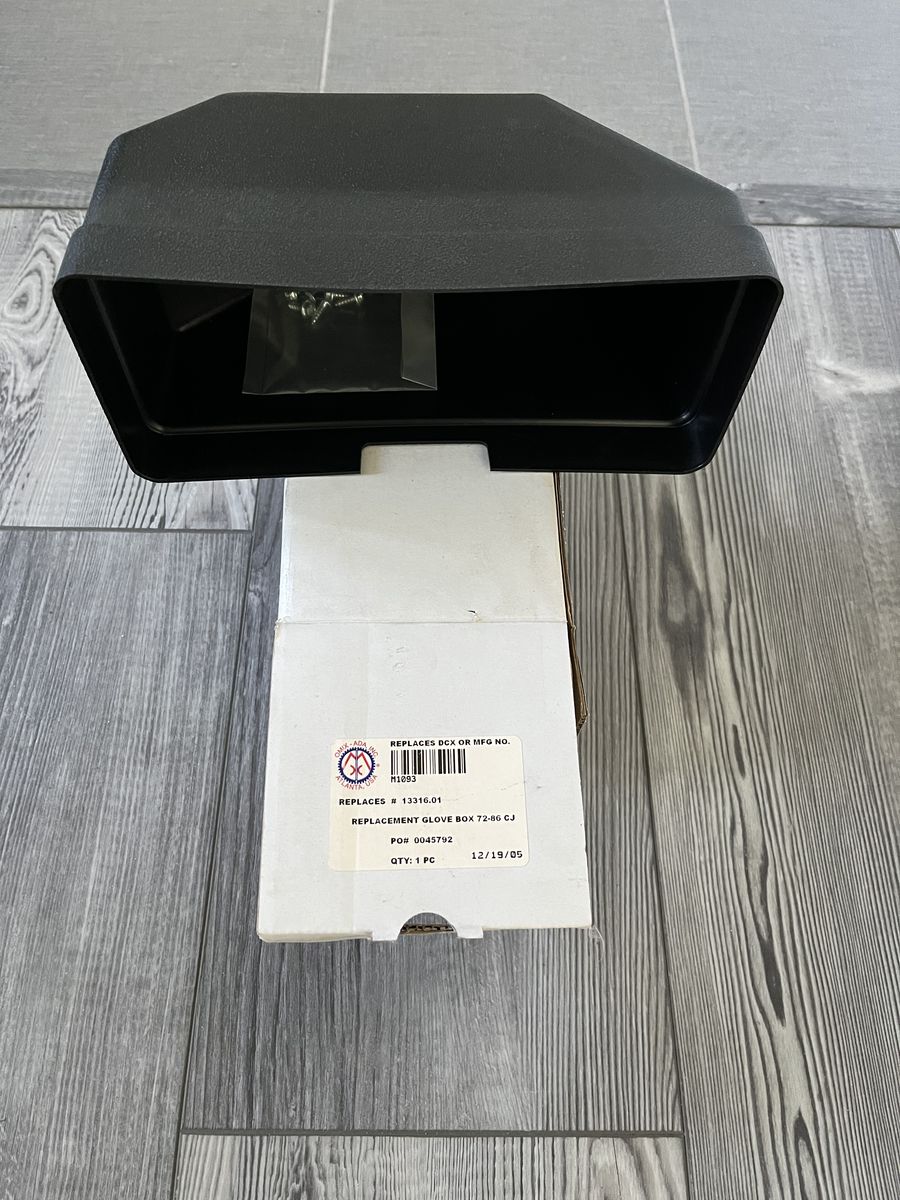 Jeep CJ Glove Box Insert