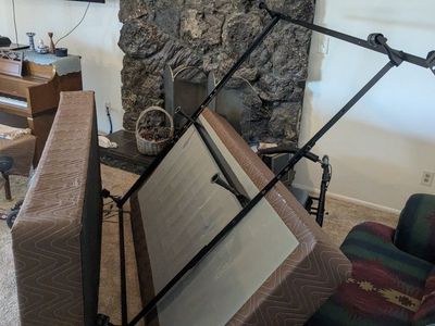 adjustable steel bed frame and box spring mattress