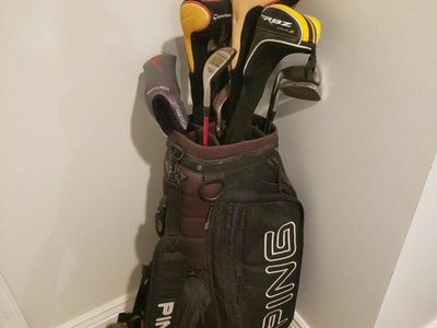 TAYLORMADE - COMPLETE GOLF SET / PING GOLF BAG