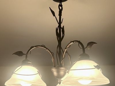 Elegant Three-Light Chandelier