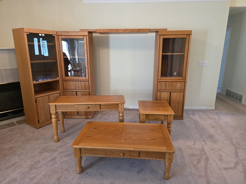 Entertainment Hutches and Room Tables