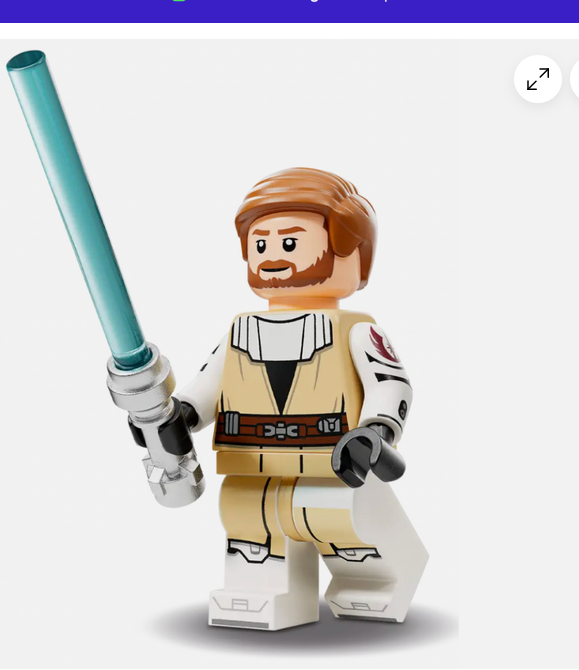 lego clone wars obi-wan kenobi minifigure