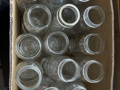 $10 a dozen Ball and Kerr Quart size Regular mouth Canning Jars.