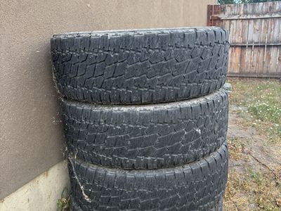 Used General Grabber HTS 245/75R17 All-Season Light Truck/SUV Tires (Set of 4)