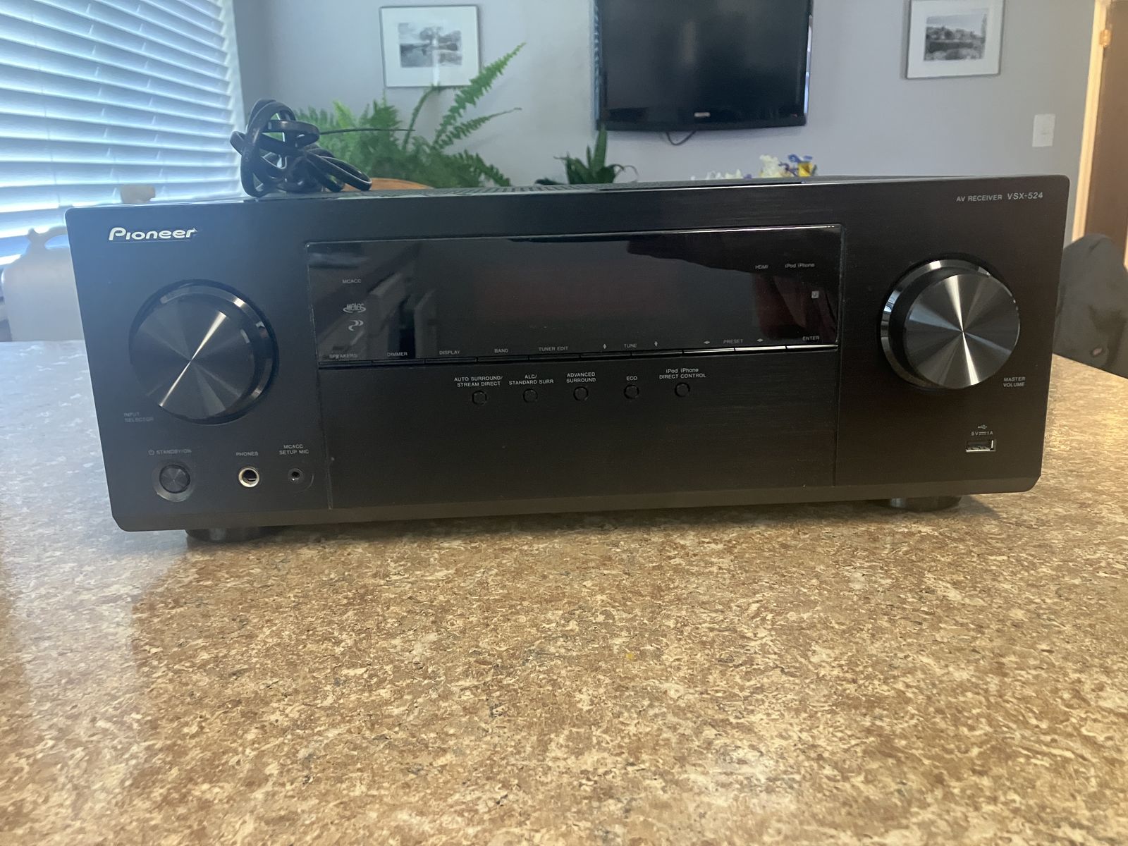 Pioneer VSX-524 5.1-channel home theater receiver