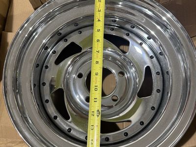 U.S. Wheel 26 Series Chrome Blade Wheel 15x7 (USW-26-5734)